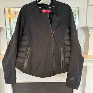 Nike Tech Women's Black Bomber Puffer XL